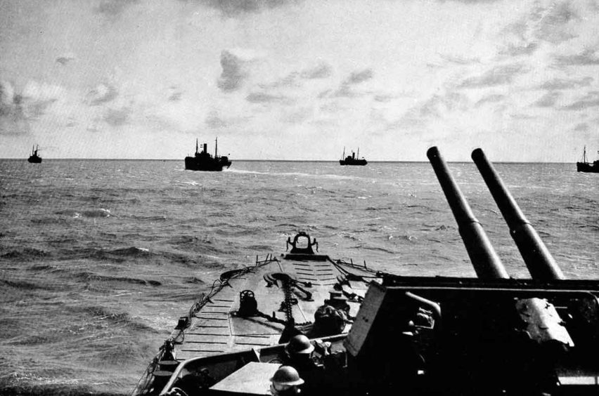 Convoy Escort duty in the Battle of the Atlantic